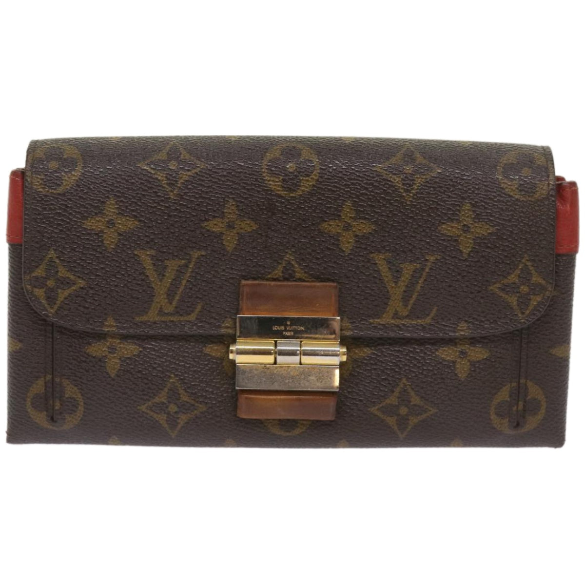 Louis Vuitton portefeuille elysée Brown Canvas Wallet 