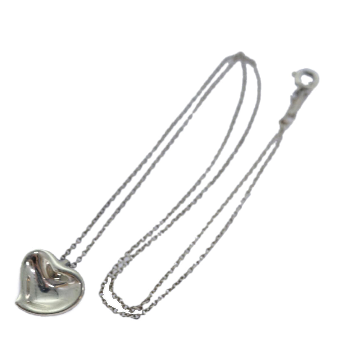 Tiffany & Co Heart Silver Silver Necklace 