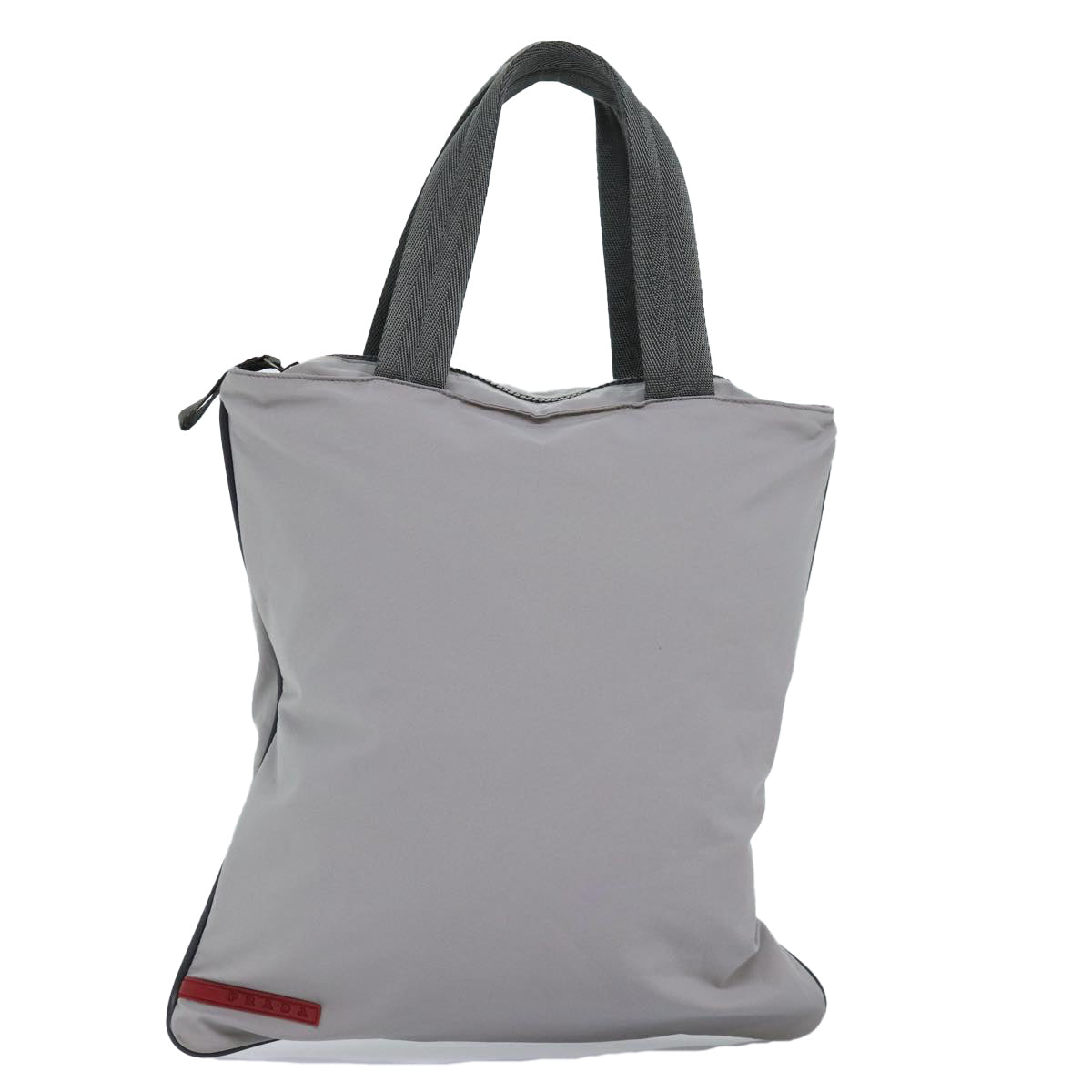 Prada Sports Grey Synthetic Tote Bag