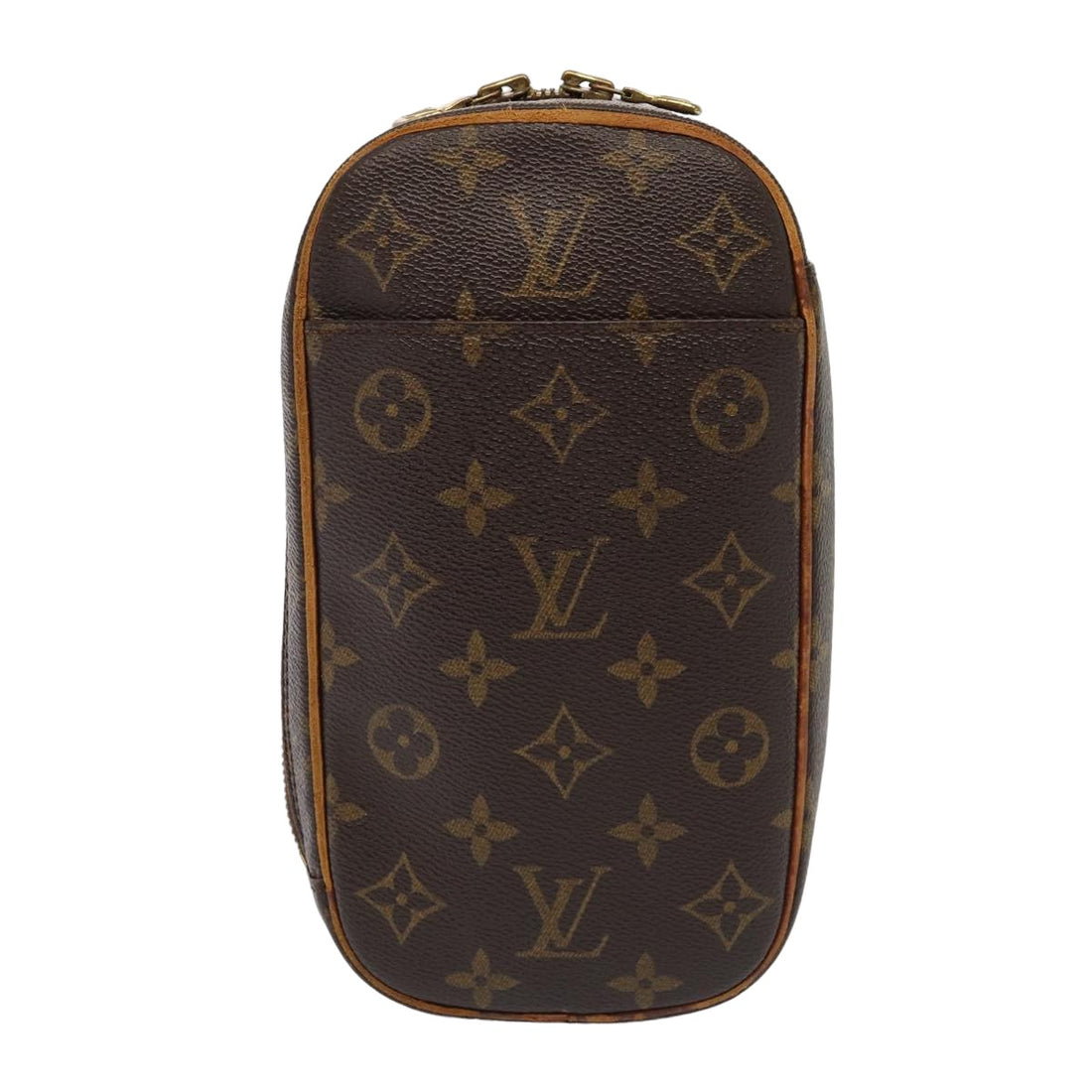 Louis Vuitton Gange Brown Canvas Shoulder Bag