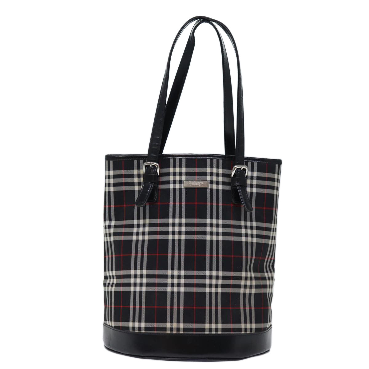 Burberry Vintage Check Multicolour Canvas Tote Bag