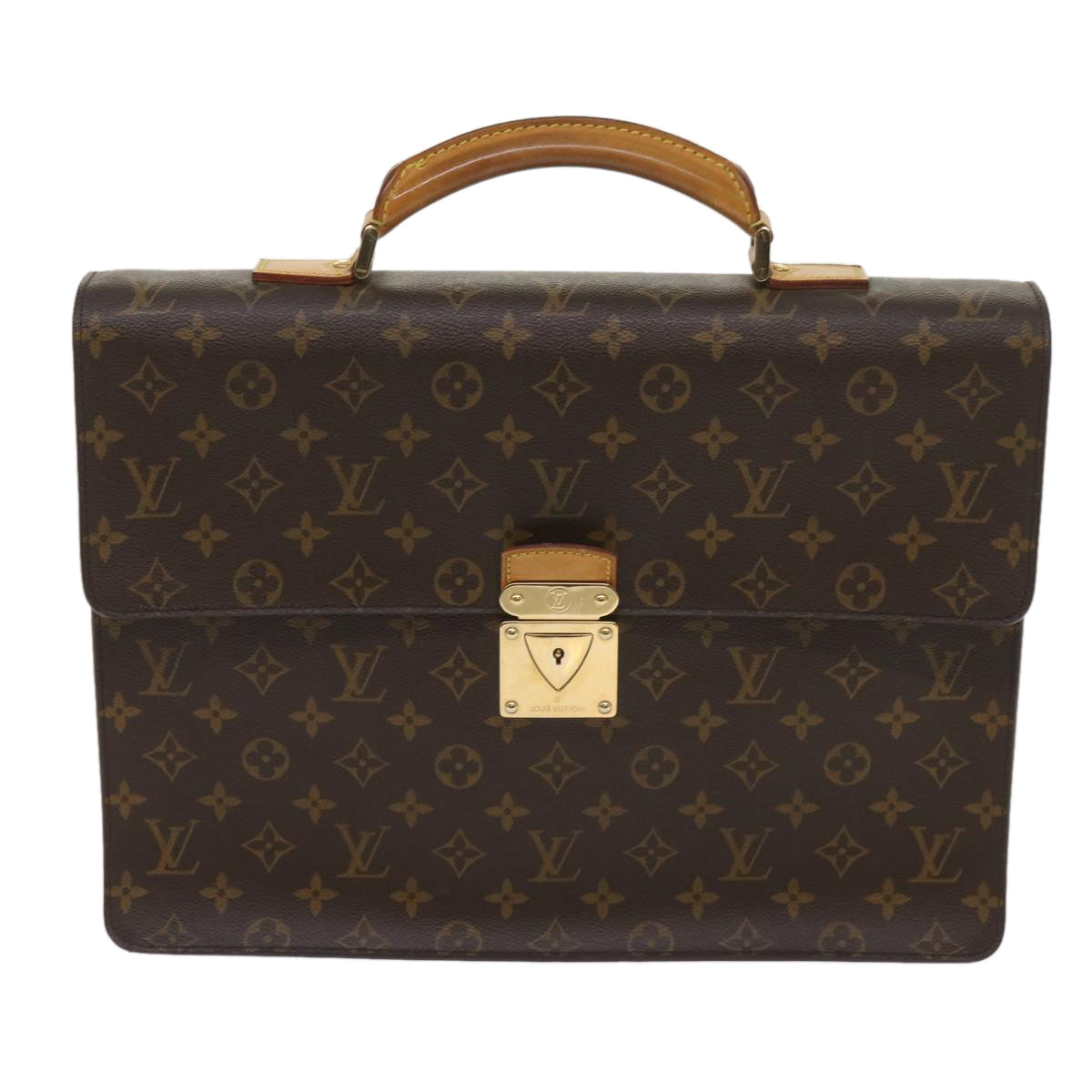 Louis Vuitton Laguito Brown Canvas Handbag 