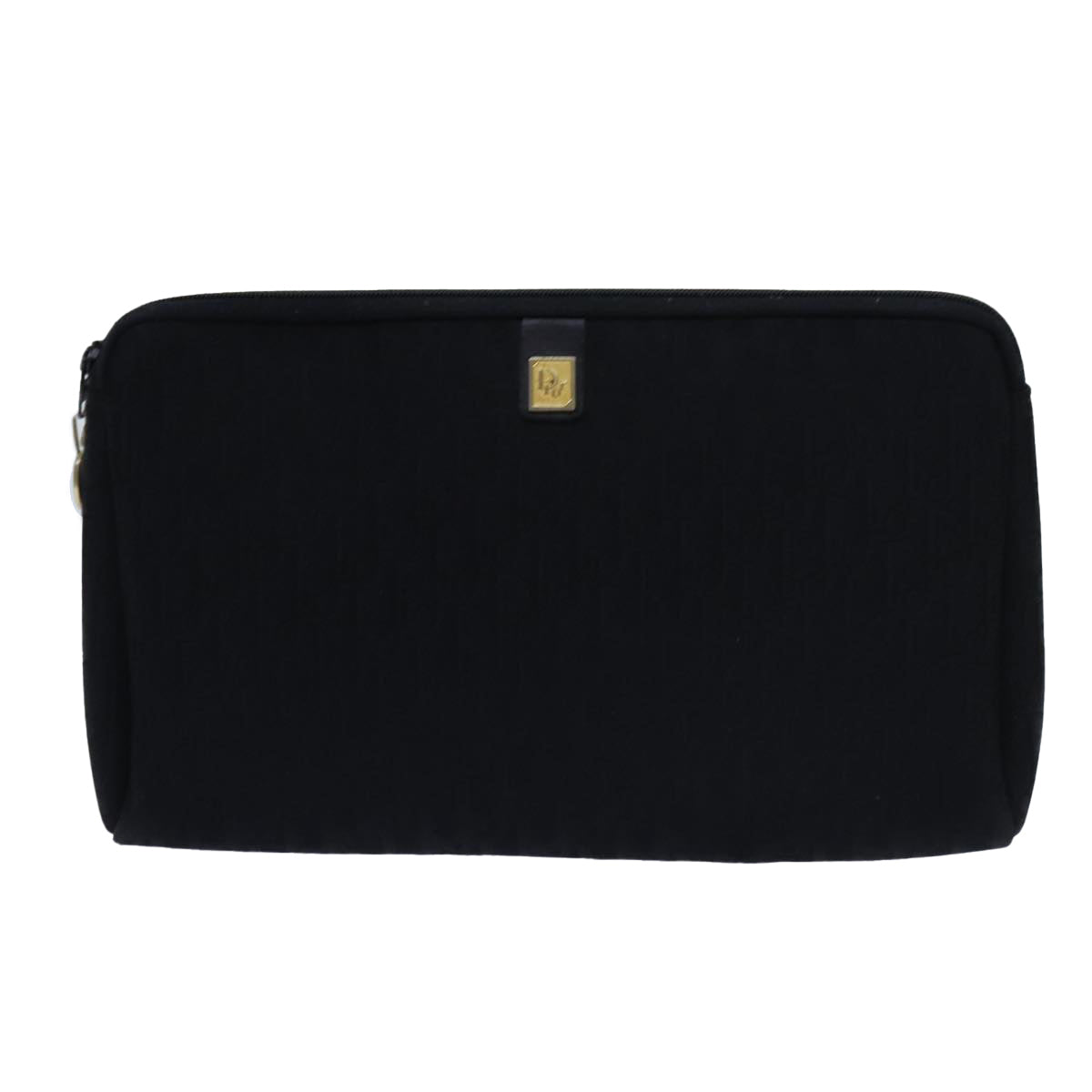 Dior Trotter Black Canvas Clutch Bag