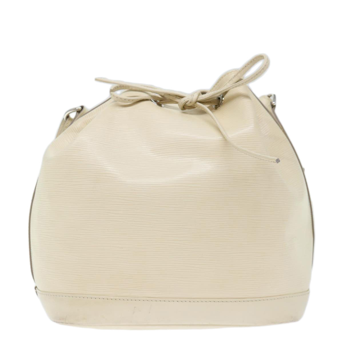 Louis Vuitton Noé Beige Leather Shoulder Bag