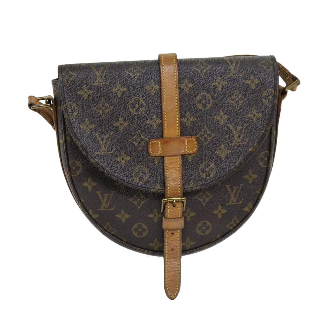 Louis Vuitton Chantilly Brown Canvas Shoulder Bag