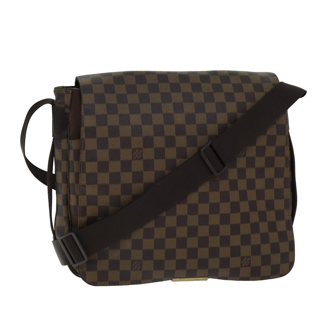 Louis Vuitton Bastille Brown Canvas Shoulder Bag