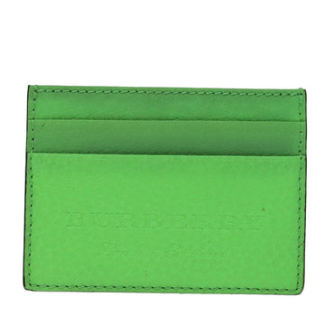 Burberry Green Leather Wallet 