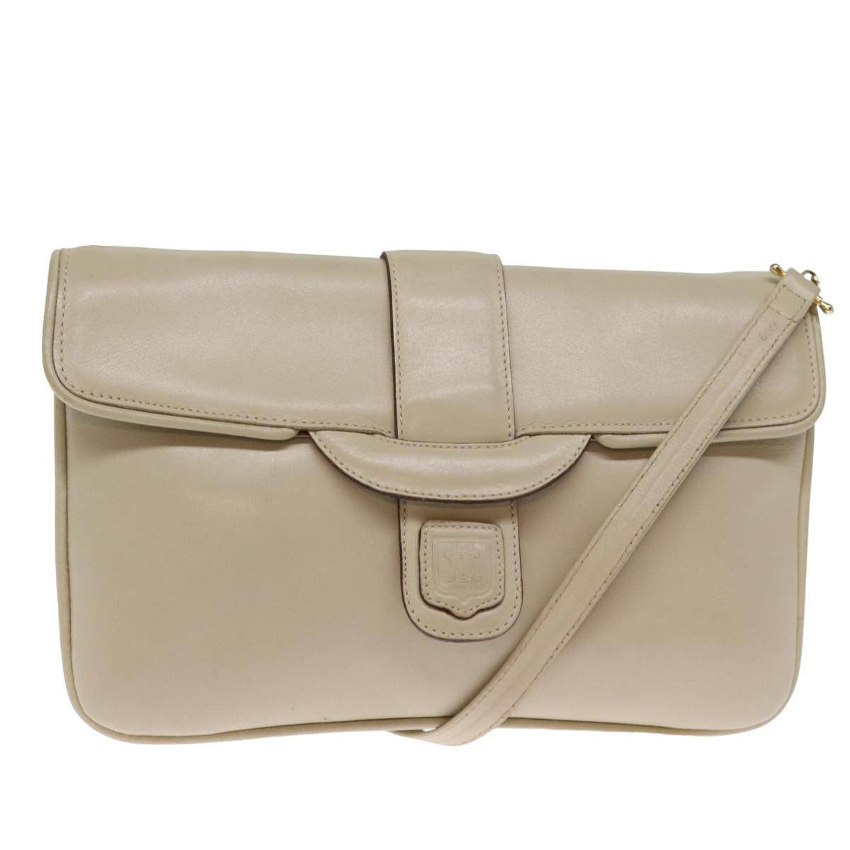 Céline shoulder bag Ecru Leather Shoulder Bag