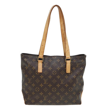 Louis Vuitton Cabas Brown Canvas Tote Bag