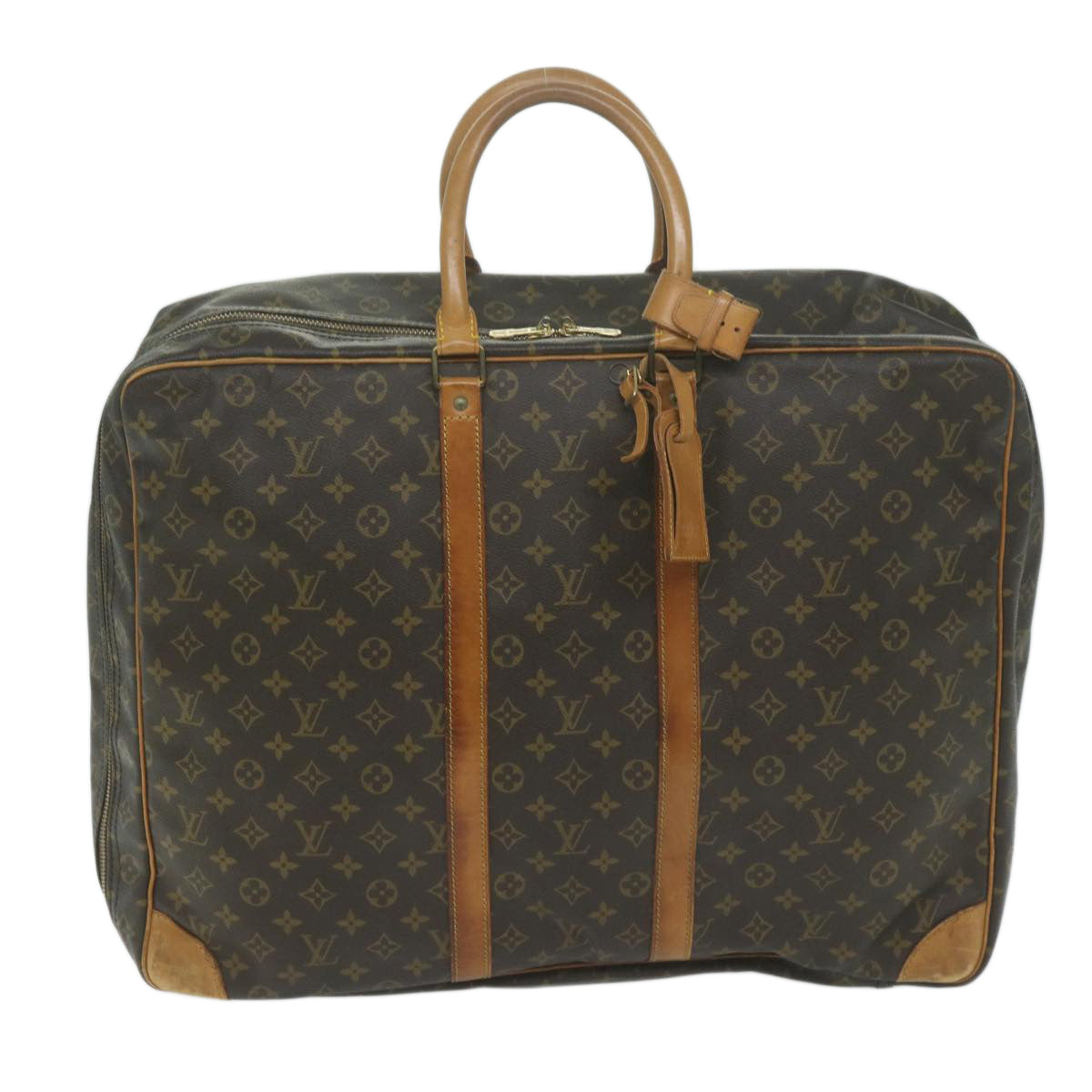 Louis Vuitton Sirius Brown Canvas Travel Bag