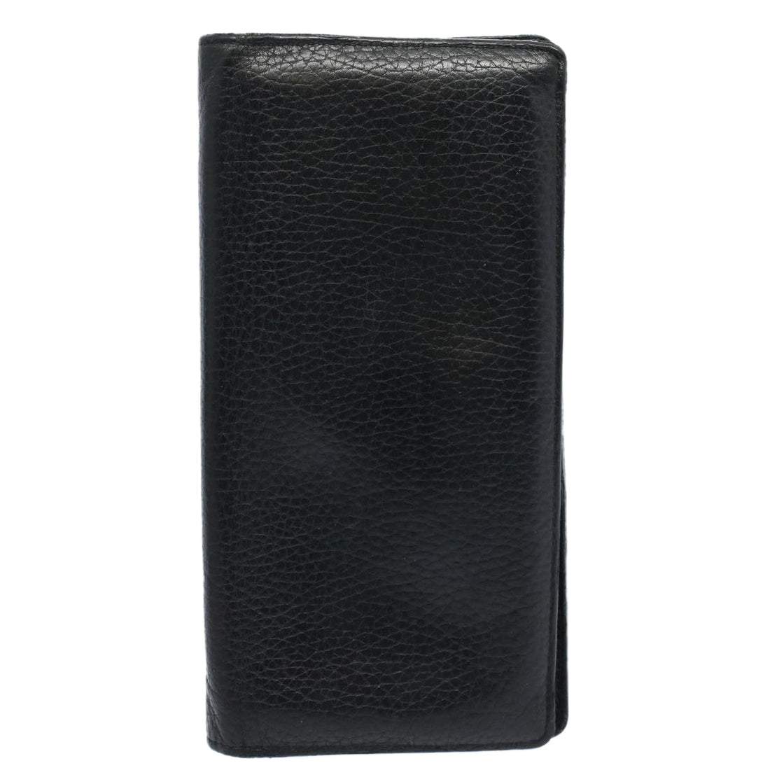 Louis Vuitton Porte carte credit bifold Black Leather Wallet 