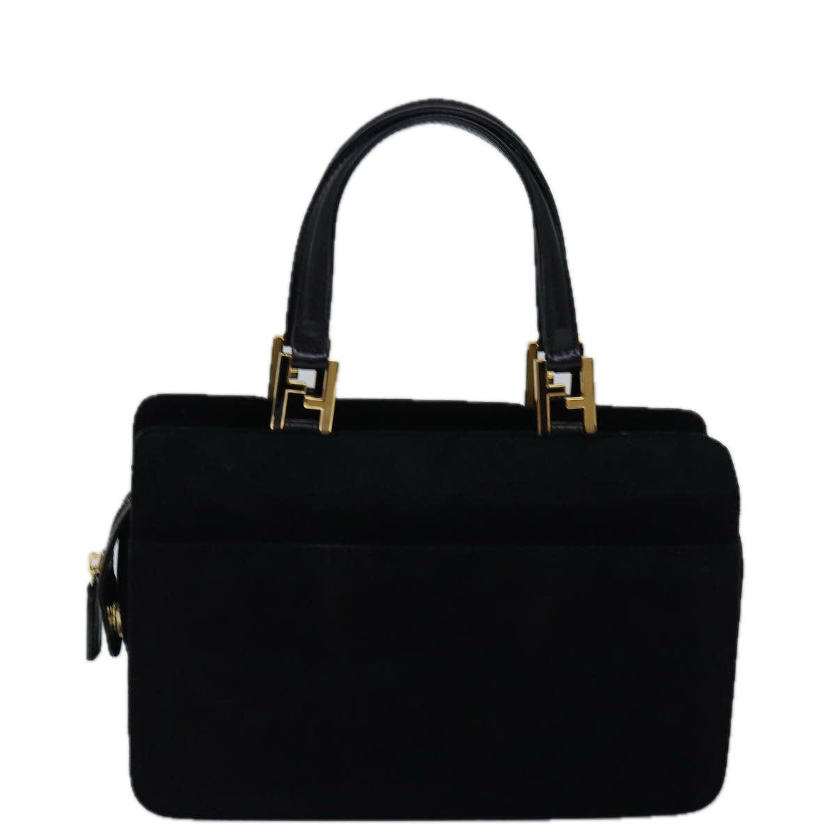 Fendi Black Suede Handbag 