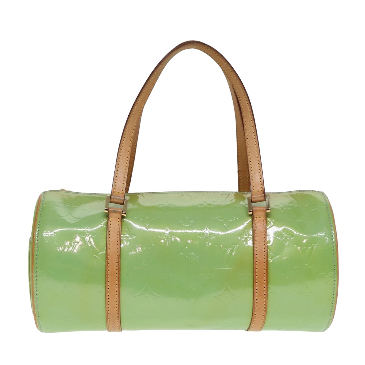 Louis Vuitton Bedford Green Patent Leather Handbag 