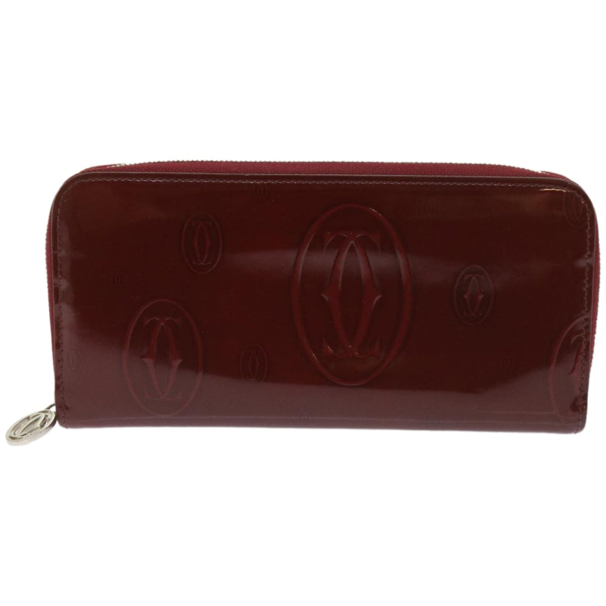 Cartier Red Patent Leather Wallet 