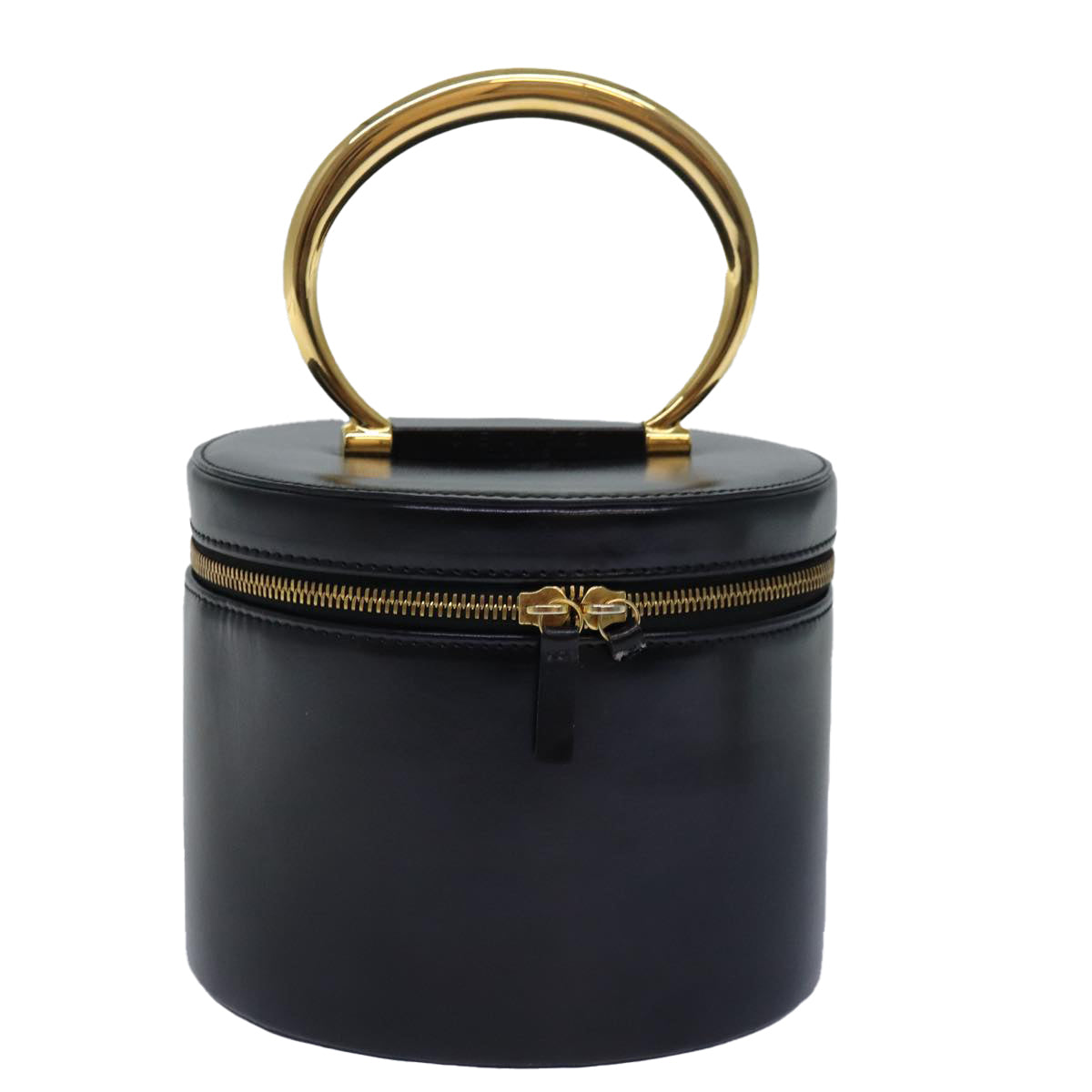 Céline Vanity Black Leather Clutch Bag