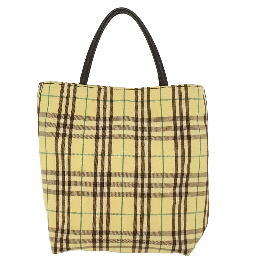 Burberry Yellow Synthetic Handbag 