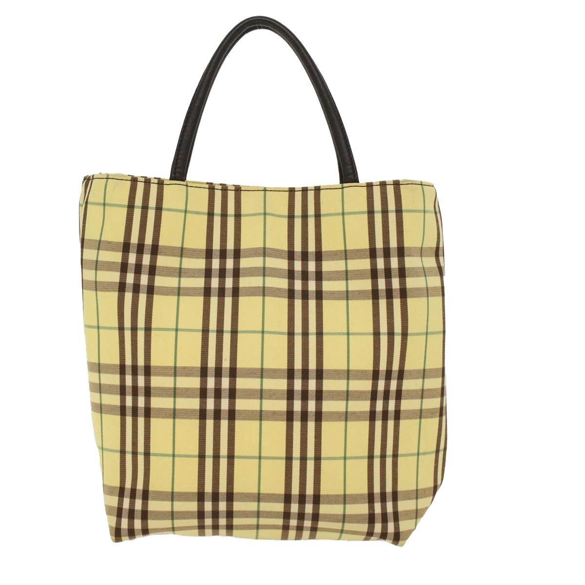 Burberry Yellow Synthetic Handbag 