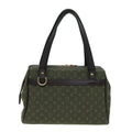 Louis Vuitton Josephine Khaki Canvas Handbag 