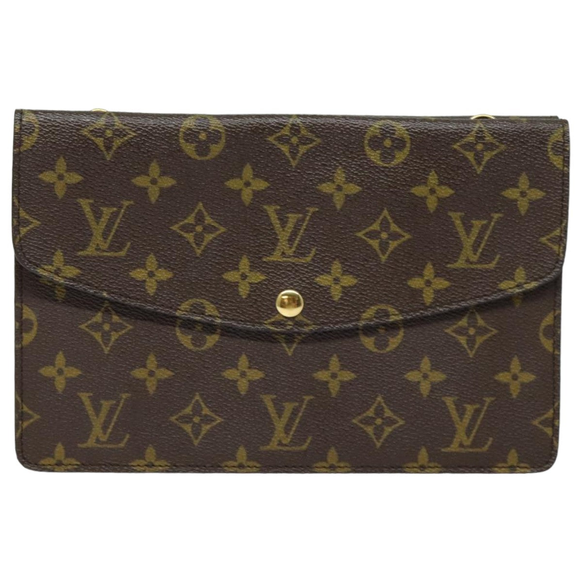 Louis Vuitton Pochette Rabat Brown Canvas Shoulder Bag