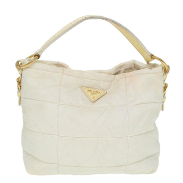 Prada White Synthetic Shoulder Bag