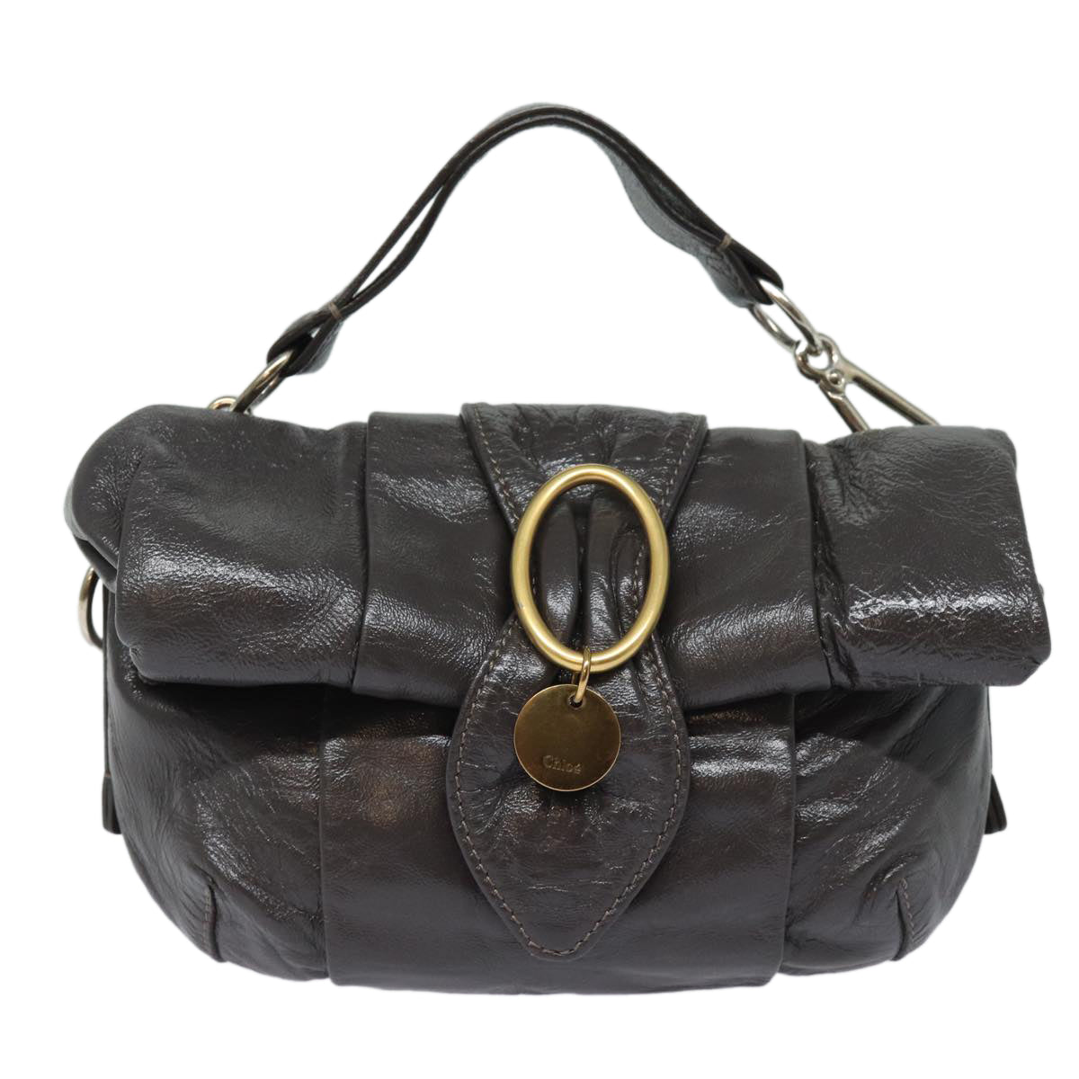 Chloé Brown Leather Handbag 