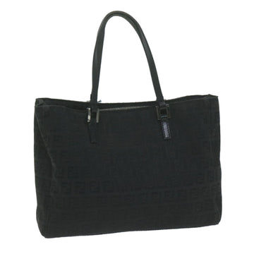 Fendi Zucchino Black Synthetic Handbag 