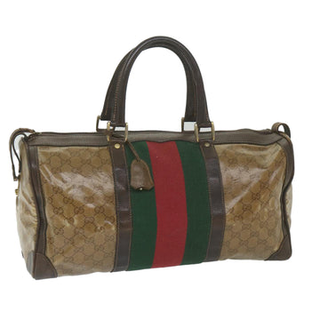 Gucci Beige Canvas Travel Bag