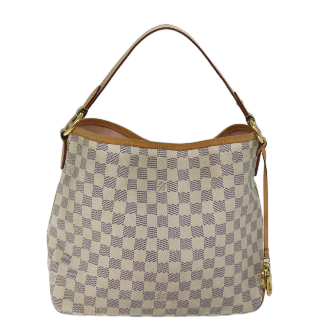 Louis Vuitton Delightfull PM White Canvas Shoulder Bag