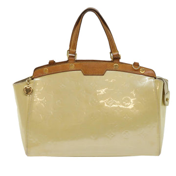 Louis Vuitton Brea Beige Patent Leather Handbag 