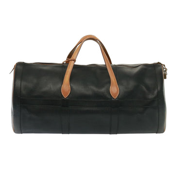 Hermès RD Boston Black Leather Travel Bag