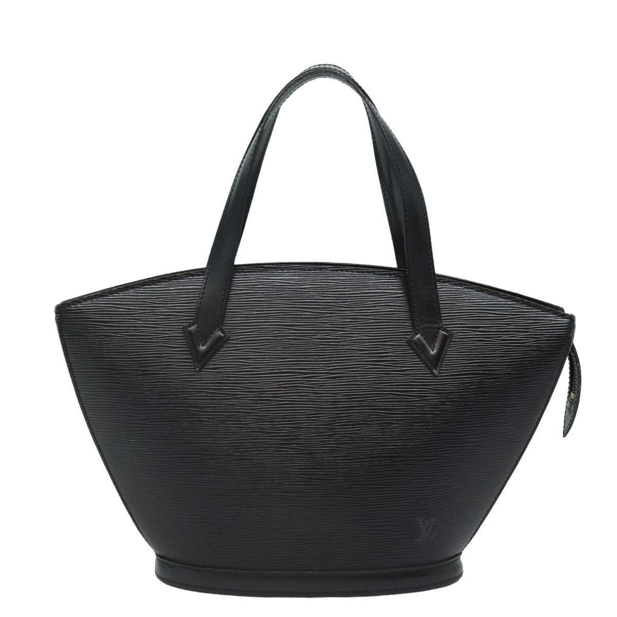 Louis Vuitton Saint Jacques Black Suede Handbag 