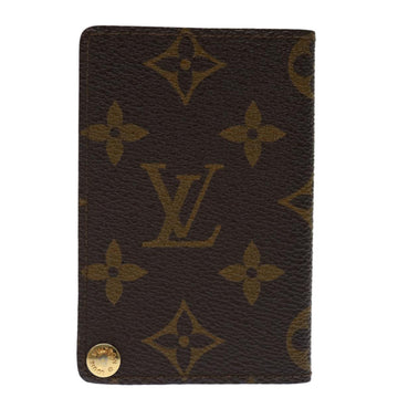 Louis Vuitton Porte carte simple Brown Canvas Wallet 