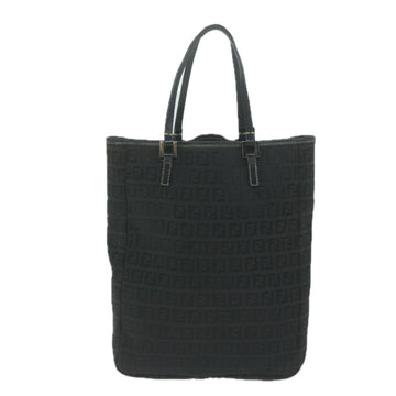 Fendi Black Canvas Tote Bag