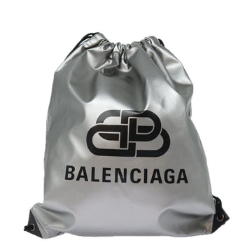 Balenciaga Explorer Silver Synthetic Backpack Bag