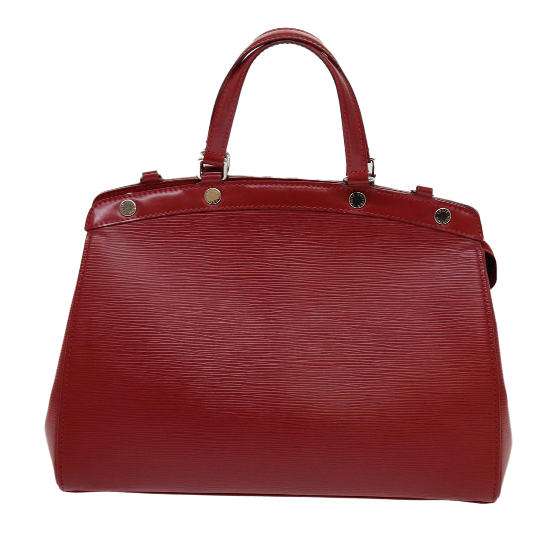 Louis Vuitton Brea Red Leather Handbag 