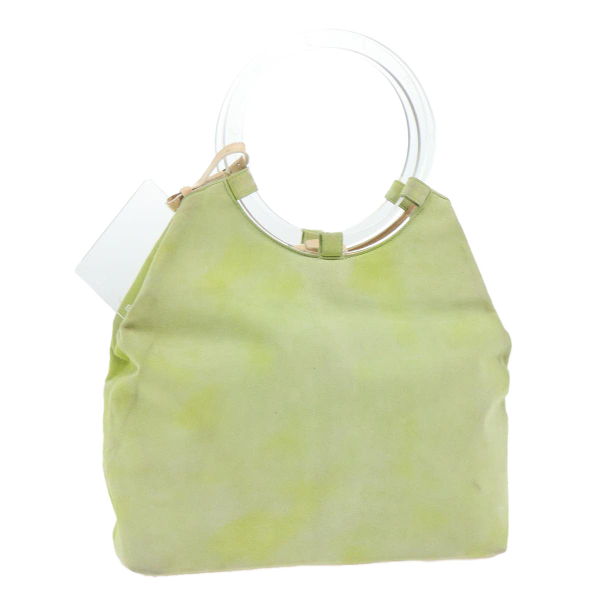 Céline Green Suede Handbag 