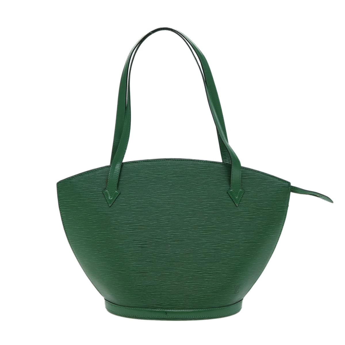 Louis Vuitton Saint Jacques Green Leather Shoulder Bag