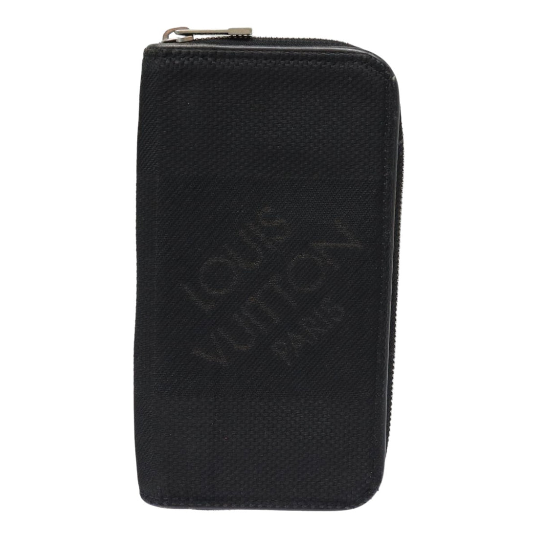 Louis Vuitton Portefeuille zippy Black Canvas Wallet 