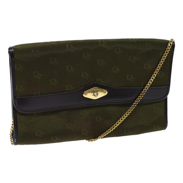 Dior Trotter Green Synthetic Shoulder Bag