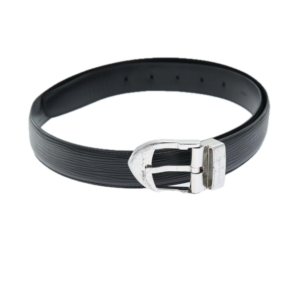 Louis Vuitton Black Leather Belt 