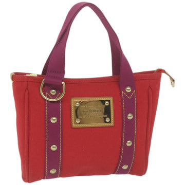 Louis Vuitton Cabas Red Canvas Tote Bag