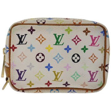 Louis Vuitton Trousse Wapity Pouch White Canvas Clutch Bag