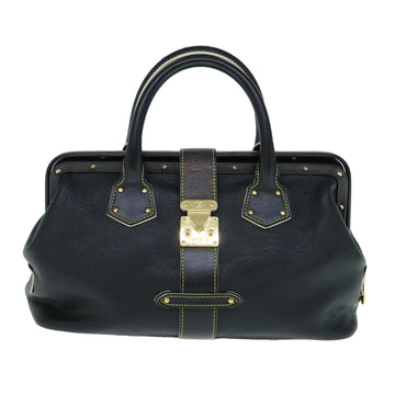 Louis Vuitton Suhali Black Leather Handbag 