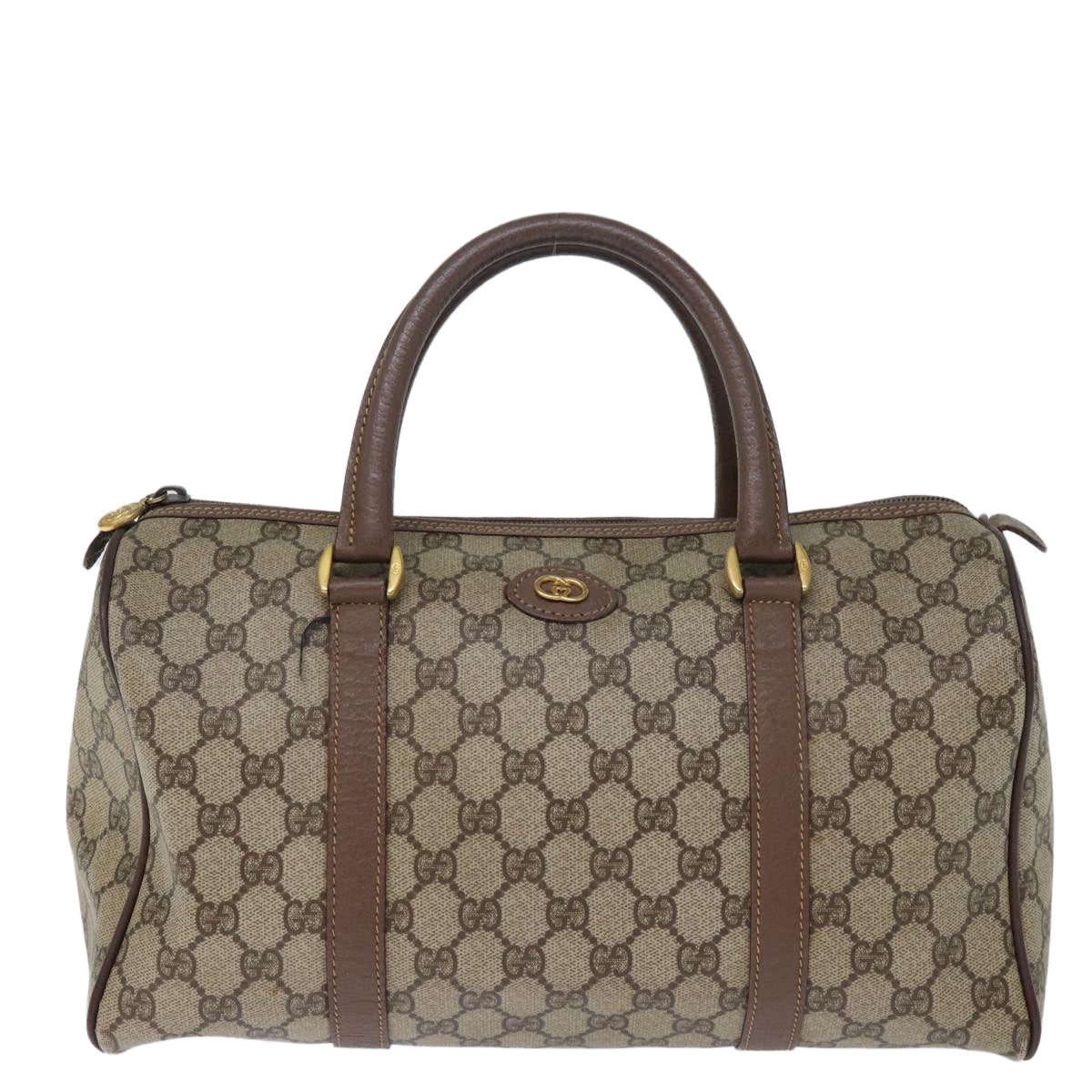 Gucci GG canvas Beige Canvas Travel Bag