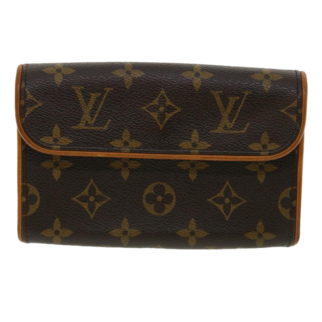 Louis Vuitton Pochette florentine Brown Canvas Shoulder Bag