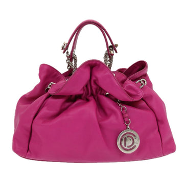 Dior Le Trente Pink Leather Handbag 