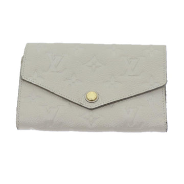 Louis Vuitton Curieuse White Leather Wallet 