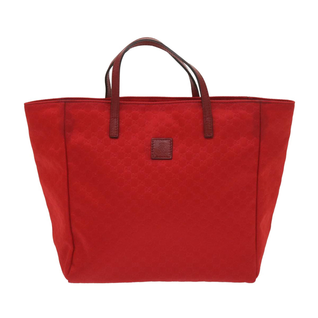 Gucci GG canvas Red Synthetic Tote Bag