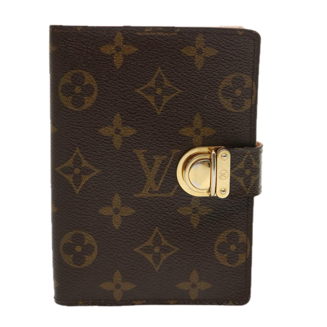 Louis Vuitton Agenda Brown Canvas Wallet 