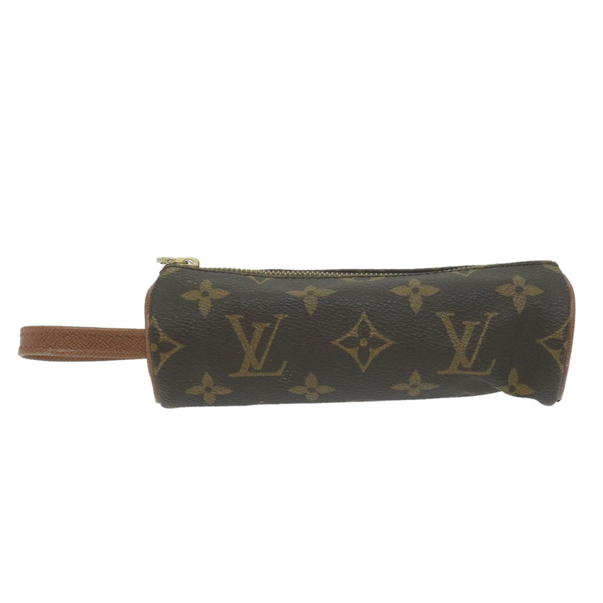 Louis Vuitton Etui à balles de golf Brown Canvas Clutch Bag